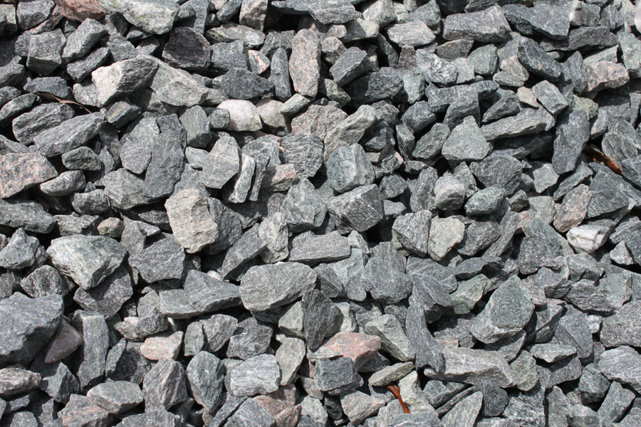 Granite 3/4" to 1" decorative stone