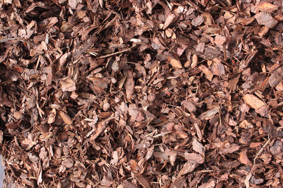 Mini pine bark mulch
