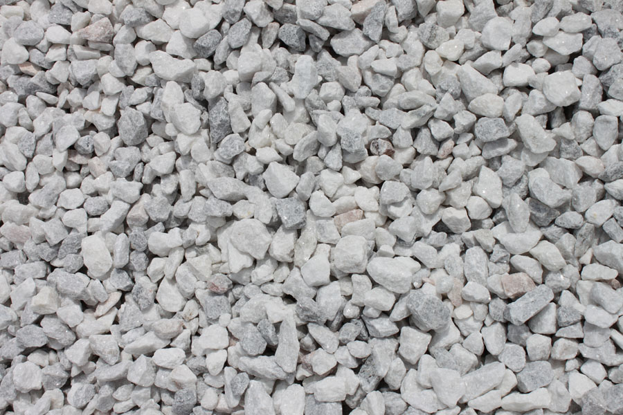 Snow white decorative stone